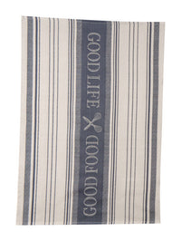 Kay Dee Cooks Kitchen Graphite Cotton Woven Jacquard Tea Towel (Pack of 6)