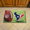 NFL - Houston Texans Rubber Scraper Door Mat