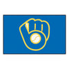 MLB - Milwaukee Brewers Light Bue Rug - 5ft. x 8ft.