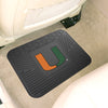 University of Miami Back Seat Car Mat - 14in. x 17in.