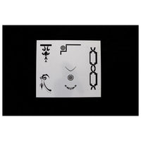 Amy Howard at Home 17.5 in. W x 22 in. L Furniture Stencil (Pack of 4)