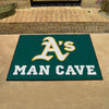 MLB - Oakland Athletics Man Cave Rug - 34 in. x 42.5 in.