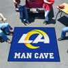 NFL - Los Angeles Rams Man Cave Rug - 5ft. x 6ft.