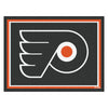 NHL - Philadelphia Flyers 8ft. x 10 ft. Plush Area Rug