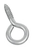 National Hardware 0.30 in. Dia. x 2-7/8 in. L Zinc-Plated Steel Screw Eye 150 lb. capacity (Pack of 10)