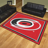 NHL - Carolina Hurricanes 8ft. x 10 ft. Plush Area Rug