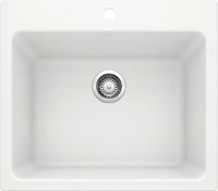 Liven Dual Mount Laundry Sink  - White