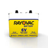 Rayovac Zinc Carbon 6-Volt 6 V 8.5 Ah Lantern Battery 2 pk