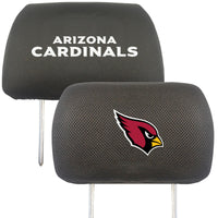 NFL - Arizona Cardinals Embroidered Head Rest Cover Set - 2 Pieces