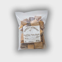 Chigger Creek Sweet 'N Smoky All Natural Ozark Sugar Maple Wood Smoking Chunks 300 cu in