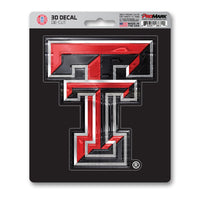 Texas Tech University 3D Decal Sticker