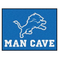 NFL - Detroit Lions Man Cave Rug - 34 in. x 42.5 in.