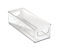 Interdesign 64030 10 X 4 X 3 Clear Binz Kitchen Storage Organizer Bin With Handles