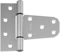 National Hardware 3-1/2 in. L Aluminum Light Duty T Hinge 1 pk