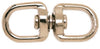 Campbell Chain Nickel-Plated Forged Steel Double Eye Swivel 90 lb. 2-11/16 in. L