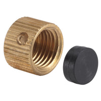 Homewerks Brass Drain Cap 1 pc