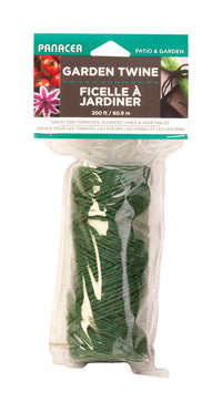 Panacea 0.08 in. W Green Fabric Garden Twine