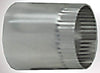 Dundas Jafine 4 in. D Silver Aluminum Duct Connector