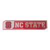 North Carolina State University 2 Piece Heavy Duty Alumnium Truck Emblem Set