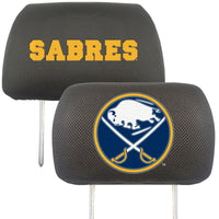 NHL - Buffalo Sabres Embroidered Head Rest Cover Set - 2 Pieces