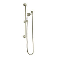 Brushed nickel eco-performance handshower handheld shower