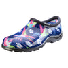 Sloggers Women's Garden/Rain Shoes 7 US Blue/Pink