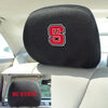 North Carolina State University Embroidered Head Rest Cover Set - 2 Pieces