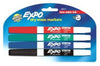 EXPO Low Odor Assorted Color Dry Erase Marker 4 pk (Pack of 6)