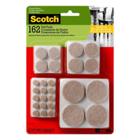 Scotch Felt Self Adhesive Protective Pad Beige Round 1 pk (Pack of 4)