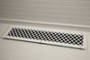 Steelcrest Designer 30 X 6 Wall /Ceiling White Return Vent Cover, With Face Mounting Screw Holes, No Damper