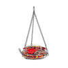 Nature's Way Multicolored Glass/Metal 3-Ports 16 oz. Capacity Nectar Feeder 9 H x 7 W x 7 D in.