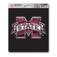 Mississippi State University 3D Decal Sticker