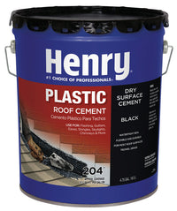 Henry Smooth Black Asphalt Roof Cement 4-3/4 gal