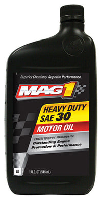 MAG1 30W 4 Cycle Engine Heavy Duty Motor Oil 1 qt 1 pk (Pack of 6)