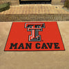 Texas Tech University Man Cave Rug - 34 in. x 42.5 in.