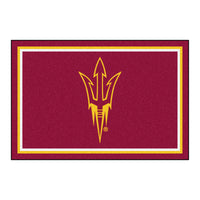 Arizona State University 5ft. X 8 ft. Plush Area Rug