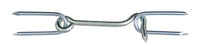 National Hardware 4 in. L Zinc-Plated Silver Steel Gate Hook w/Staples 1 pk