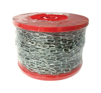 Baron 200 ft. Double Loop Steel Chain 0.08 in. D X 200 ft. L