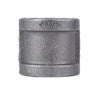 B & K 1/2 in. FPT  x 1/2 in. Dia. FPT Black Malleable Iron Coupling