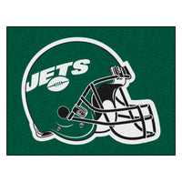 NFL - New York Jets Helmet Rug - 34 in. x 42.5 in.