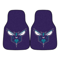 NBA - Charlotte Hornets Carpet Car Mat Set - 2 Pieces