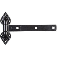 National Hardware 10 in. L Black Spear Heavy Duty T-Hinge