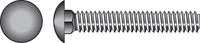 Hillman 1/4 in. X 3-1/2 in. L Hot Dipped Galvanized Steel Carriage Bolt 100 pk