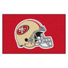 NFL - San Francisco 49ers Helmet Rug - 5ft. x 8ft.