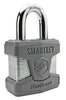 Kwikset SmartKey 1.7 in. H X 4.5 in. W X 50 mm L Steel Dual Ball Bearing Locking Padlock Keyed Alike