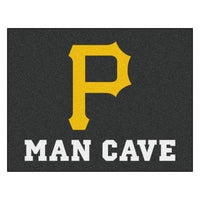 MLB - Pittsburgh Pirates Man Cave Rug - 34 in. x 42.5 in.