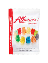 Albanese 12 Flavors Gummy Bears 7-1/2 oz. (Pack of 12)