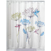 iDesign 72 in. H X 72 in. W Multicolored Hummingbird Shower Curtain Polyester