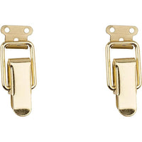 V1842 Draw Catch 2/pk - Polished Brass