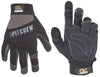 CLC Engine Crew Men's Mechanic's Glove Black/Gray L